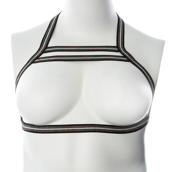 2024 Holiday Sale Specials Anal Gender Fluid Silver Lining Harness Smalllarge MultiColor