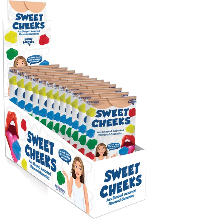 Anal 2024 Holiday Sale Sweet Cheeks Gummies Ass Shaped Gummies Assorted Flavors