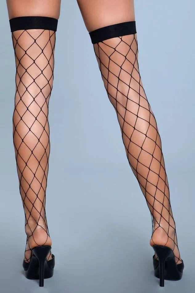 Anal Faire Caught In My Trap Thigh Highs Black