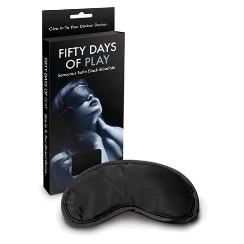 Anal Fifty Days of Play Blindfold Black Creative Conceptions
