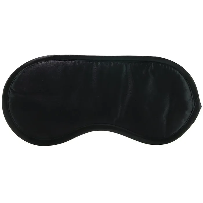Anal Sex Mischief Satin Blindfold in Black Pink Cherry
