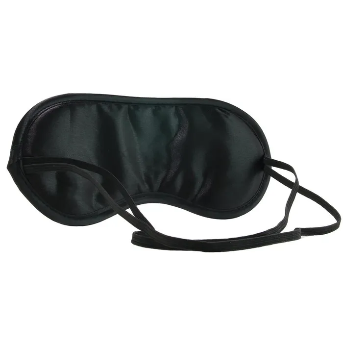 Anal Sex Mischief Satin Blindfold in Black Pink Cherry Anal Sex Mischief Satin Blindfold in Black Pink Cherry