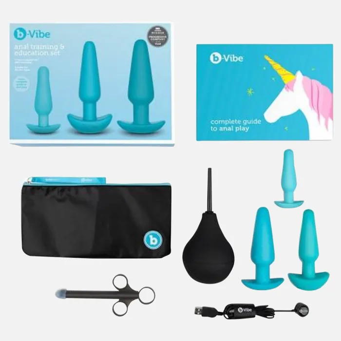 Anal Training 7 Piece Education Set BVibe Male Sex Toys