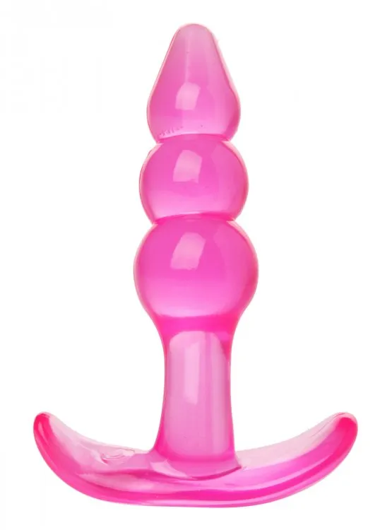 Anal XR Brands Bubbles Bumpy Starter Anal Plug Pink