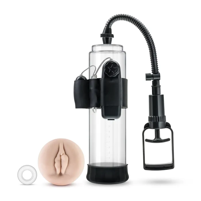 Blush Male Sex Toys Performance Vx 4 Male Enhancement Pump System Clear