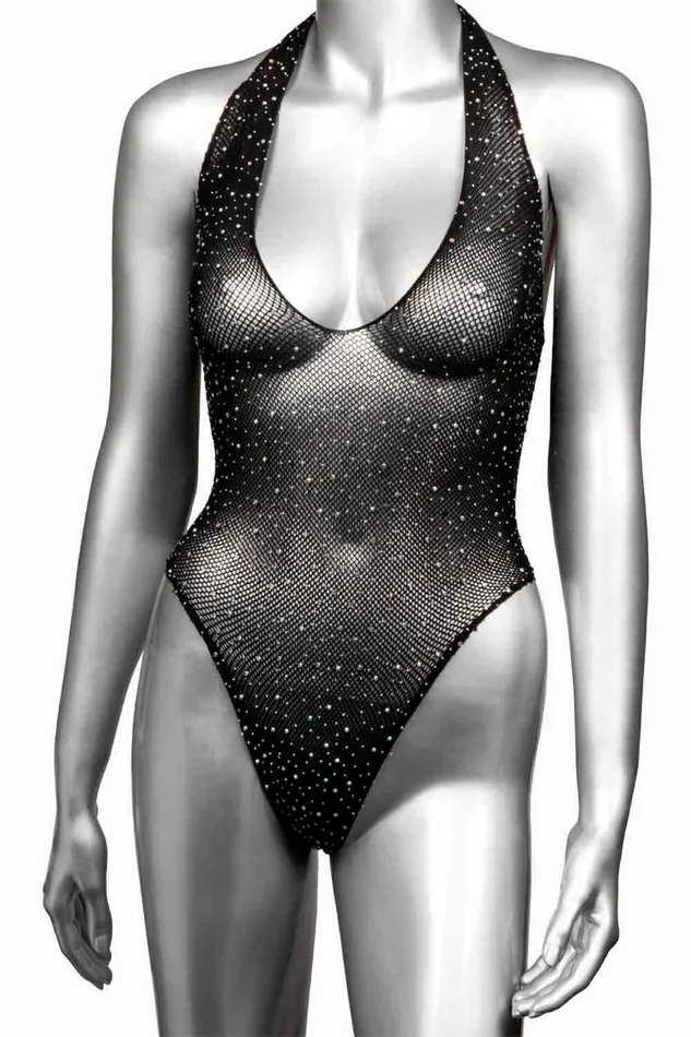 Calexotics Female Sex Toys DEEP V Body Malla Escote