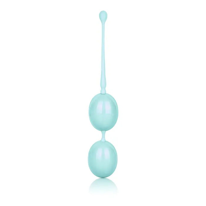 Female Sex Toys CalExotics Weighted Kegel Balls Teal