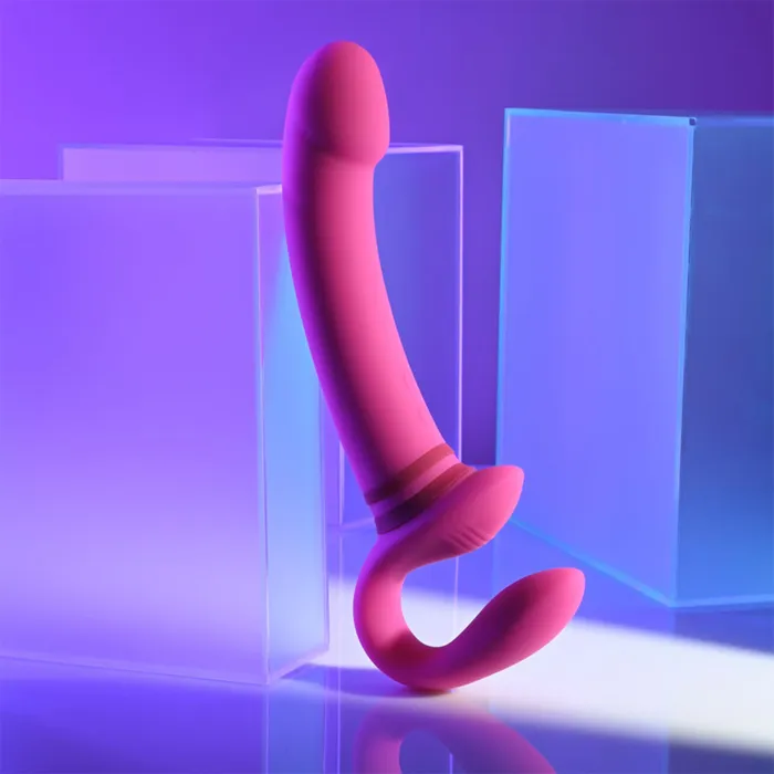 Female Sex Toys Gender X Sharing is Careing Pink Rechargeable Strapless Wearable StrapOn Female Sex Toys Gender X Sharing is Careing Pink Rechargeable Strapless Wearable StrapOn
