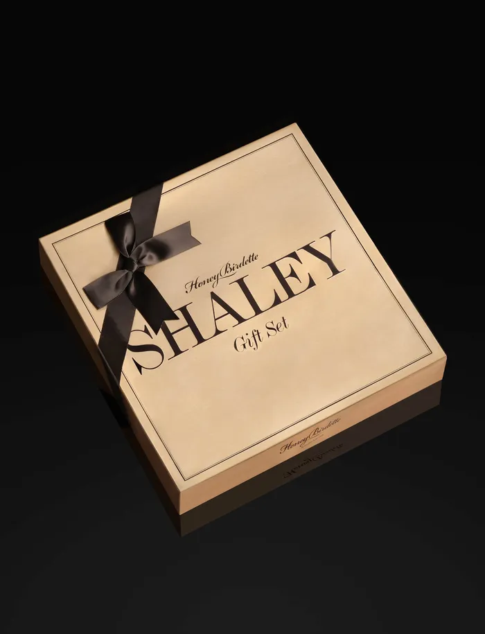 Honey Birdette Anal Shaley Black Gift Set