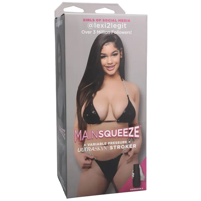 Main Squeeze Girls of Social Media Lexi2legit Ultraskyn Stroker Pussy Doc Johnson Male Sex Toys
