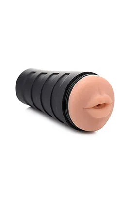 Male Sex Toys Curve Toys Mistress Karla Deluxe Mouth Stroker Medium