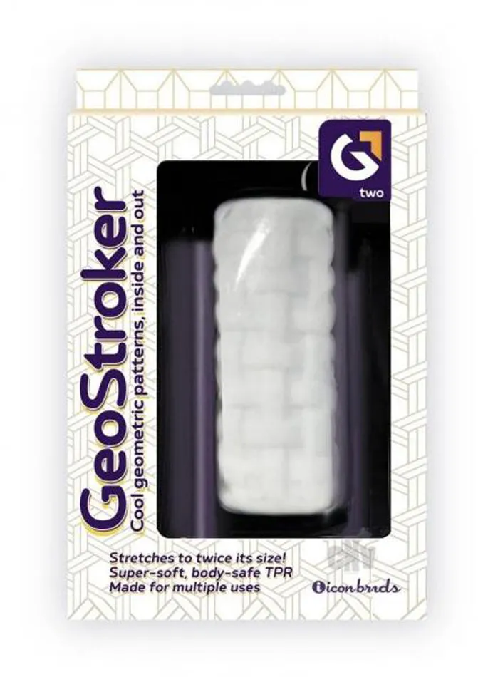 Male Sex Toys Icon Brands Geostroker 2 Stroker White
