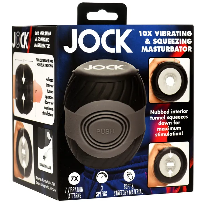 Male Sex Toys Jock Jock 10X Vibrating double masturbator Male Sex Toys Jock Jock 10X Vibrating double masturbator