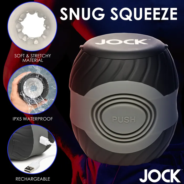 Male Sex Toys Jock Jock 10X Vibrating double masturbator Male Sex Toys Jock Jock 10X Vibrating double masturbator