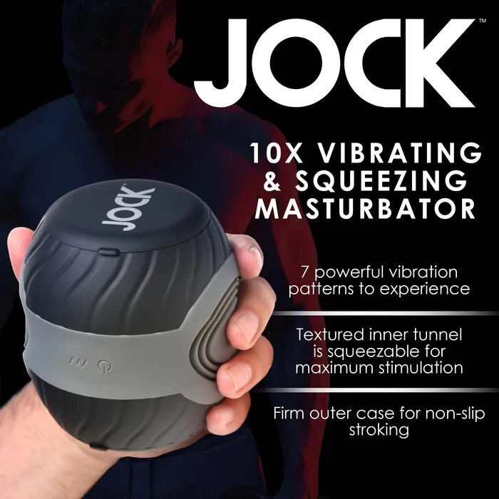 Male Sex Toys Jock Jock 10X Vibrating double masturbator Male Sex Toys Jock Jock 10X Vibrating double masturbator
