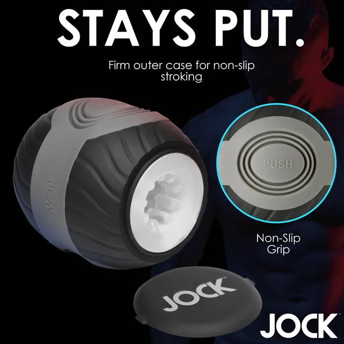 Male Sex Toys Jock Jock 10X Vibrating double masturbator Male Sex Toys Jock Jock 10X Vibrating double masturbator