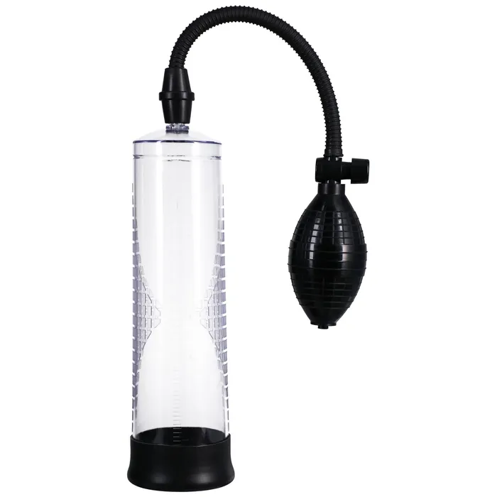 Male Sex Toys Rock Solid Classic Penis Pump Blackclear Doc Johnson