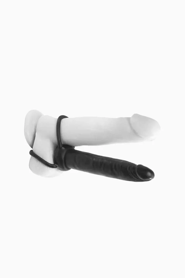 Pipedream DOUBLE TROUBLE Anillo Doble Penetracin Realista Dildos