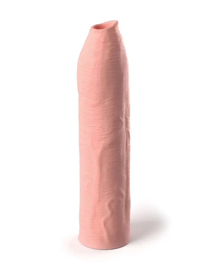 Pipedream Male Sex Toys Fantasy XTensions Elite Uncut 7 Inch Extension Sleeve Light Pipedream Male Sex Toys Fantasy XTensions Elite Uncut 7 Inch Extension Sleeve Light