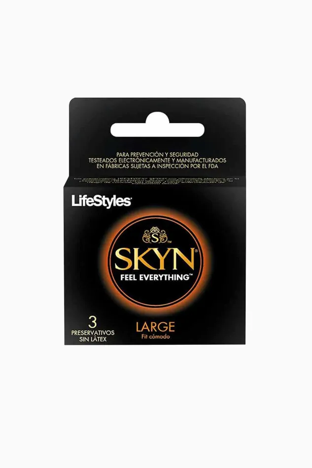 Prater Male Sex Toys SKYN LARGE Condones Sin Latex Grandes Lifestyles x3 Prater Male Sex Toys SKYN LARGE Condones Sin Latex Grandes Lifestyles x3