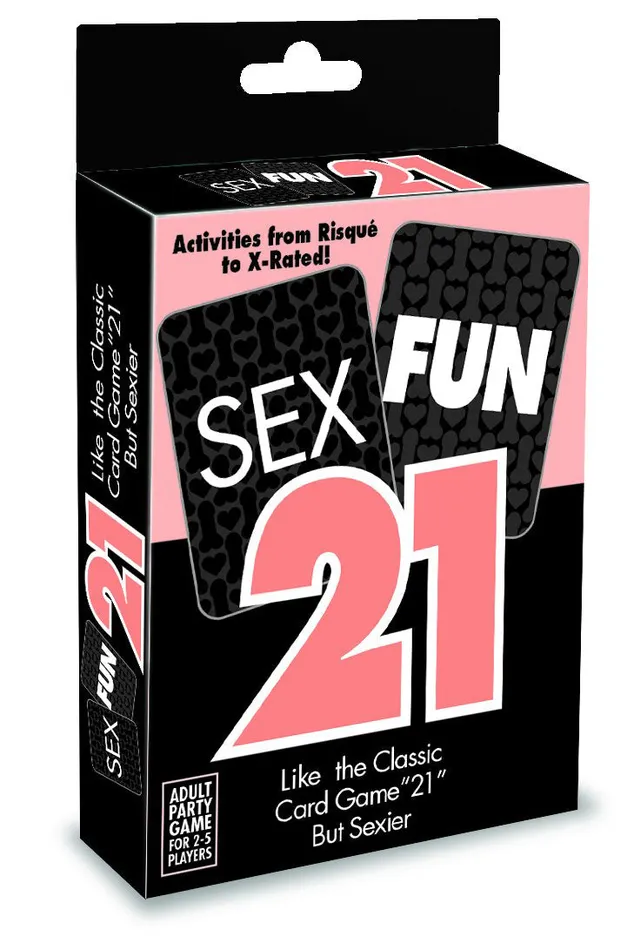 Sex Fun 21 Adult Card Game Little Genie Couples