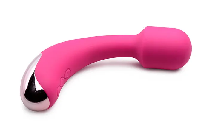 Silicone G Spot Wand Magenta Curve Toys Female Sex Toys