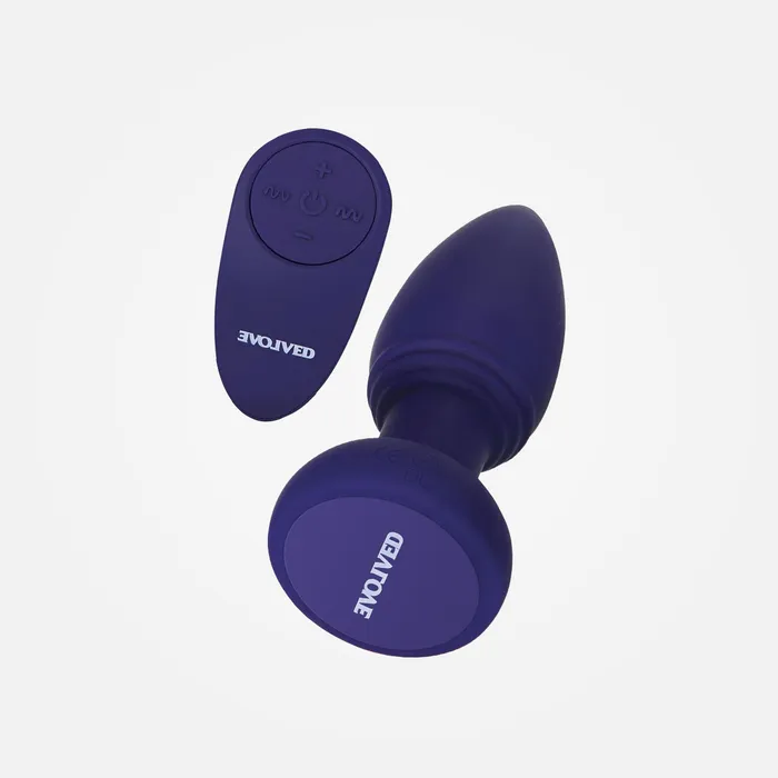 Smooshy Tooshy Rechargeable Vibrating Anal Plug with Remote Control Evolved Male Sex Toys Smooshy Tooshy Rechargeable Vibrating Anal Plug with Remote Control Evolved Male Sex Toys