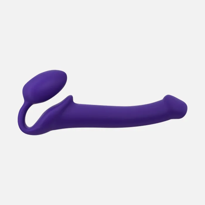 Strap On Me Female Sex Toys Silicone Bendable StrapOn Med Purple