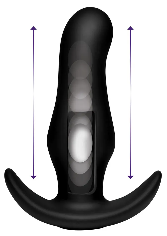 Thump It Curved Silicone Butt Plug XR Brands Anal