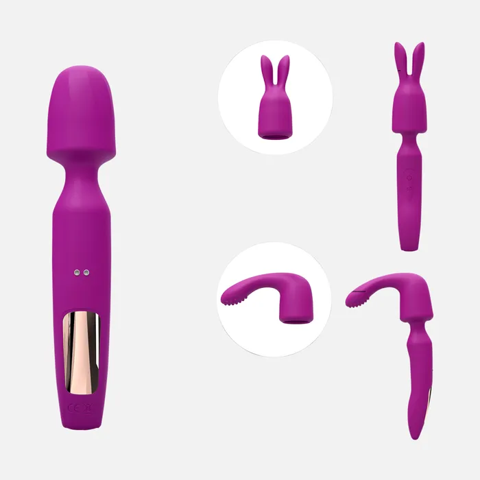 Vibrators Love to Love REvolution Wand Vibrator Set Sweet Orchid Vibrators Love to Love REvolution Wand Vibrator Set Sweet Orchid