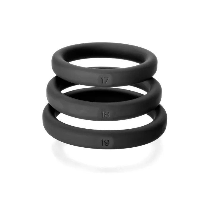 Xact Fit 3 Premium Silicone Rings 17 18 19 Perfect Fit Anal