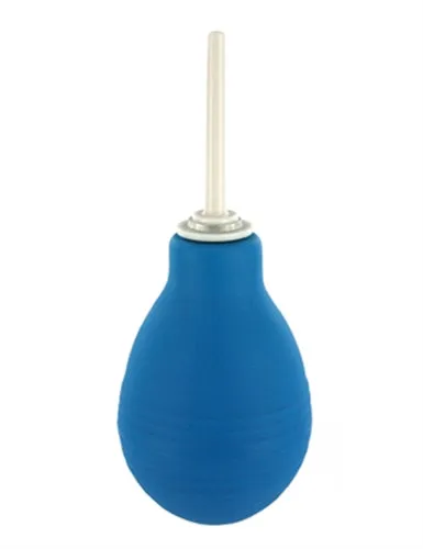 XR Brands Anal Anal Clean Enema Bulb Blue